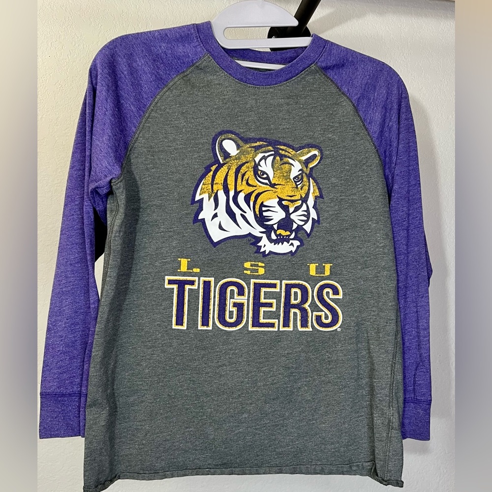 LSU Youth 3/4 Tee